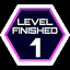 Icon for Level 1 Finished