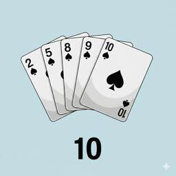 Icon for Flush and ten