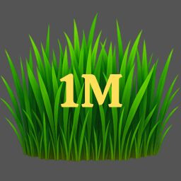 Grass Millionaire achievement icon for Grass Toucher