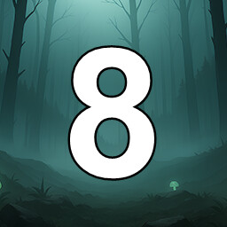 Icon for 8 level completed