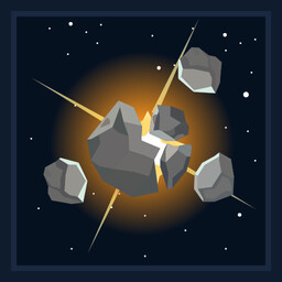 Asteroid Hunter achievement icon for Orbital