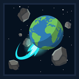 Asteroid Acrobat achievement icon for Orbital
