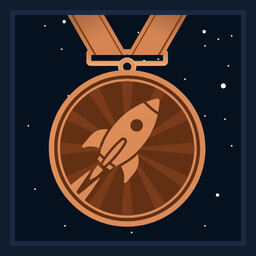 Rookie Pilot achievement icon for Orbital