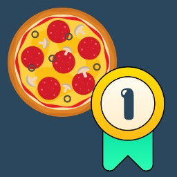 First Pizza Order achievement icon for Pizza Restaurant Together