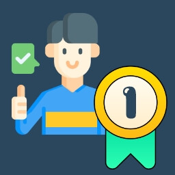 First Customer Served achievement icon for Pizza Restaurant Together