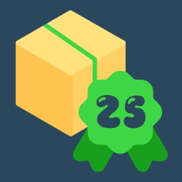 25 Supply Orders Completed achievement icon for Pizza Restaurant Together