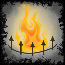 Icon for Covered in Ash