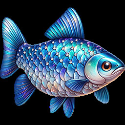 Sapphire common chub achievement icon for Fishing Relax