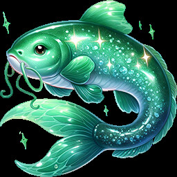 Emerald catfish trophy achievement icon for Fishing Relax