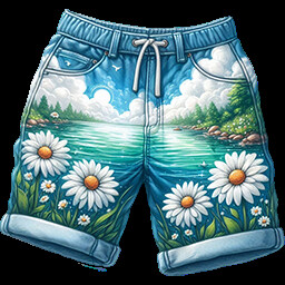 Shorts of the Daisy Lake achievement icon for Fishing Relax