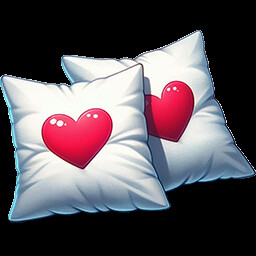 Ari and Alex's pillows achievement icon for Fishing Relax
