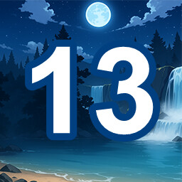 Icon for 13 level completed