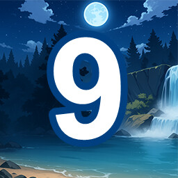 Icon for 9 level completed