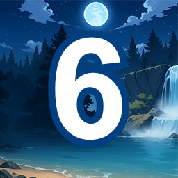 Icon for 6 level completed