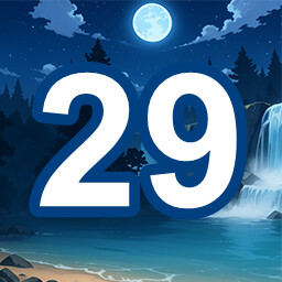 Icon for 29 level completed