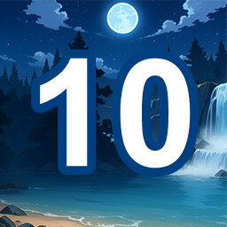 Icon for 10 level completed