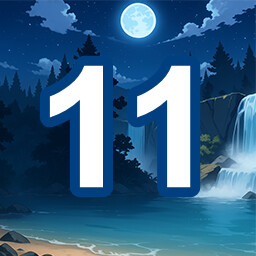Icon for 11 level completed