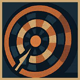 Bullseye achievement icon for Midnight Files: THE NOIR CUT