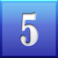 5 levels finished achievement icon for Slither Link Plus