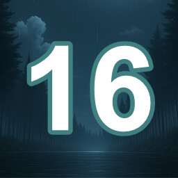 Icon for 16 level completed