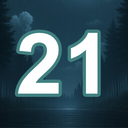 Icon for 21 level completed