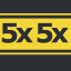 Icon for Double 5X