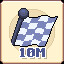 One Small Step achievement icon for Beat Paws Odyssey