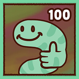 Worm Master achievement icon for Chill & Reel