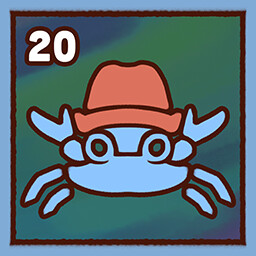 Crab Rare achievement icon for Chill & Reel