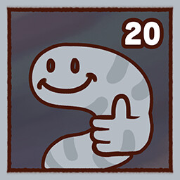 Worm User achievement icon for Chill & Reel
