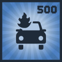 EXTINGUISHED IN SECONDS achievement icon for SKYSAVIOR Helicopter Services