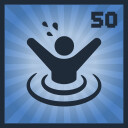 FROM PANIC TO RELIEF achievement icon for SKYSAVIOR Helicopter Services