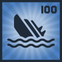 SEARCH AND RESCUE COMPLETE achievement icon for SKYSAVIOR Helicopter Services