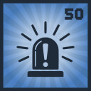 AIRBORNE PARAMEDIC achievement icon for SKYSAVIOR Helicopter Services