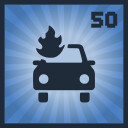 HOT METAL, COLD WATER achievement icon for SKYSAVIOR Helicopter Services