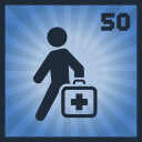 THE DOCTOR IS HERE! achievement icon for SKYSAVIOR Helicopter Services