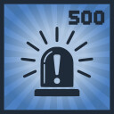 GUARDIAN ANGEL achievement icon for SKYSAVIOR Helicopter Services