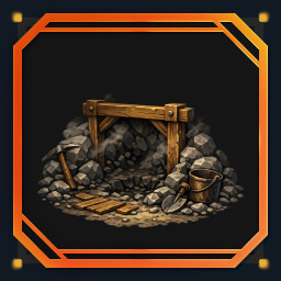 Temporary Extraction achievement icon for Mineral Mining Simulator
