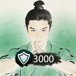 Shield 3000 achievement icon for Backpack Jianghu