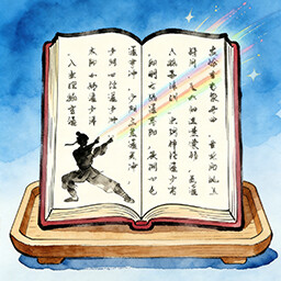 Six laser divine finger achievement icon for Backpack Jianghu