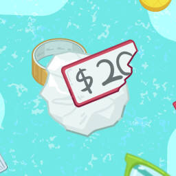 Decluttering achievement icon for Suitcase Stories