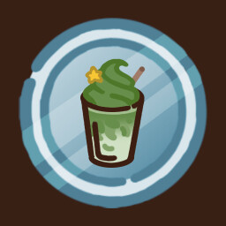 Matcha Latte Coming Right Up! achievement icon for Cafe Cafe: Idle Bird Collector