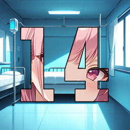 Icon for 14 level completed