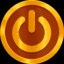 Icon for Power off (Gold)