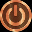 Icon for Power off (Bronze)