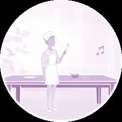 The rock 'n' roll chef's heartfelt wishes achievement icon for 恋爱吗？我家猫会后空翻