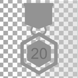 20X GOLD! achievement icon for Race! Then Retry...