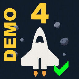 Icon for Demo finished