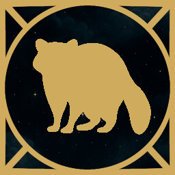 Racoon achievement icon for Timeless Solitaire Collection