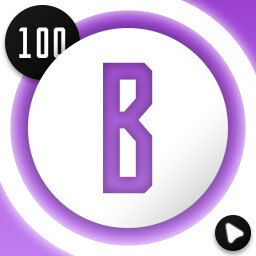 100 B-COINS! achievement icon for Cursflip